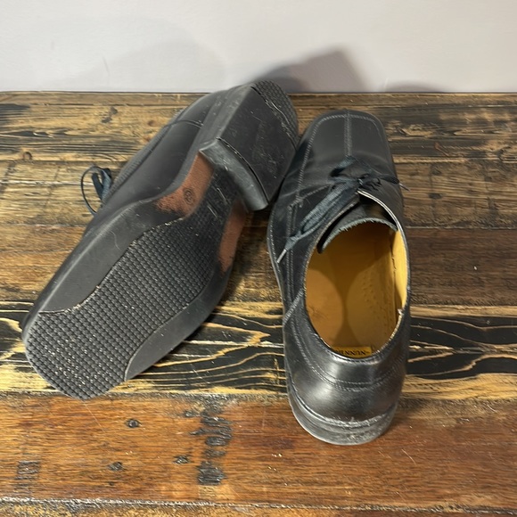 NXXT Nunn Bush mens shoes leather 9.5 medium square toe - Picture 3 of 8